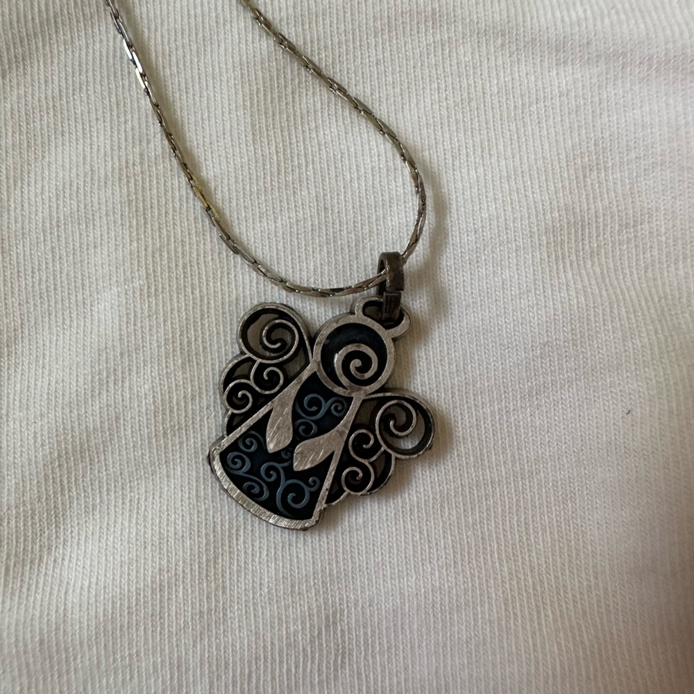 Sterling silver Angel necklace